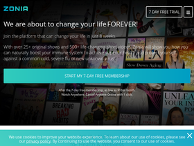 'zonia.com' screenshot