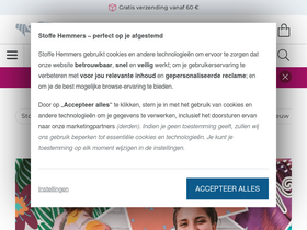 'stoffen-hemmers.nl' screenshot