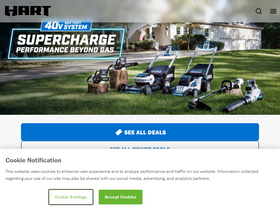 'harttools.com' screenshot