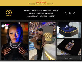 Omniore homepage screenshot