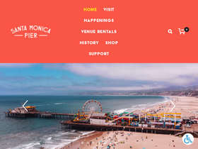 'santamonicapier.org' screenshot