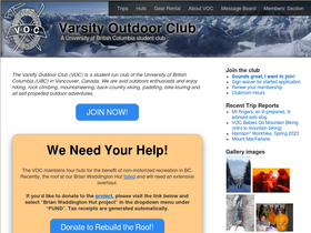 'ubc-voc.com' screenshot