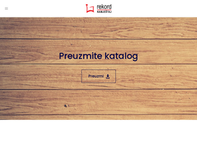 'rekord.ba' screenshot