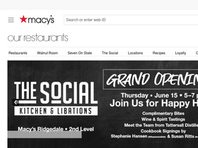 macysrestaurants.com