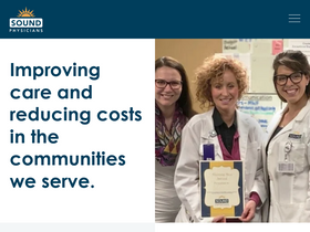 'soundphysicians.com' screenshot
