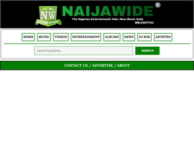 'naijawide.com' screenshot