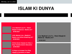 'islamkidunya.com' screenshot