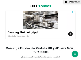 'todofondos.net' screenshot
