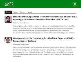'vivaolinux.com.br' screenshot