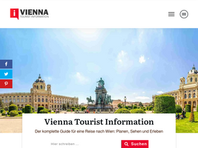 'viennatouristinformation.com' screenshot