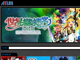 'atlus.co.jp' screenshot