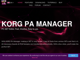 korgpamanager.com