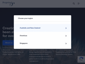 'perpetual.com.au' screenshot