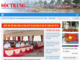 'baosoctrang.org.vn' screenshot
