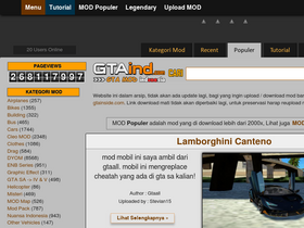 'gtaind.com' screenshot