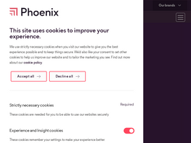 'thephoenixgroup.com' screenshot