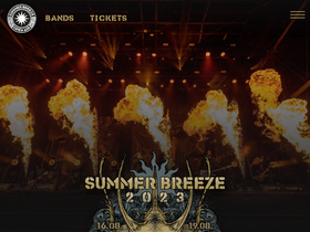 'summer-breeze.de' screenshot