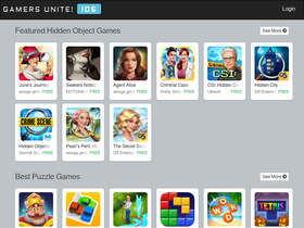 'gamersunite.com' screenshot