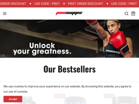 prosuppsindia.com homepage screenshot