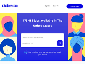 'jobstore.com' screenshot