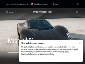 'pcss.porsche.com' screenshot