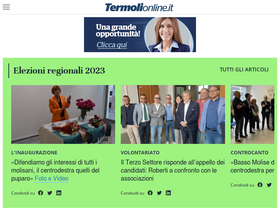 'termolionline.it' screenshot