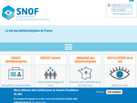 'snof.org' screenshot