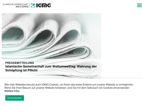 'igmg.org' screenshot