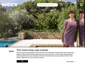'mexx.com' screenshot