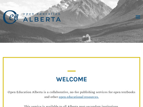 'openeducationalberta.ca' screenshot