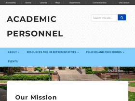 academicpersonnel.unc.edu