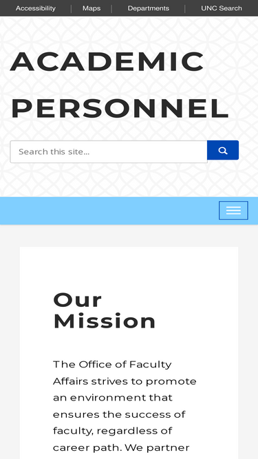 academicpersonnel.unc.edu