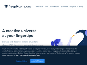 'freepikcompany.com' screenshot