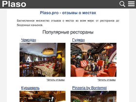 'plaso.pro' screenshot