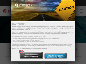 'instaforex.org' screenshot