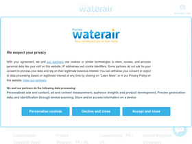 'waterair.com' screenshot
