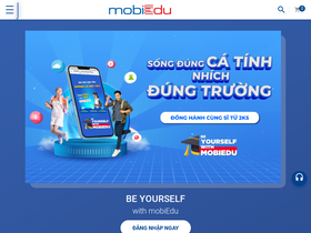 'mobiedu.vn' screenshot