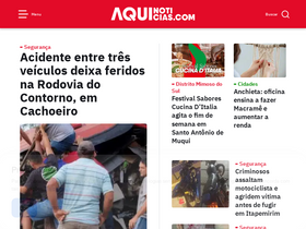 'aquinoticias.com' screenshot
