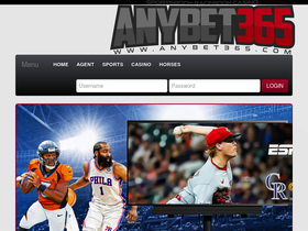 'anybet365.com' screenshot