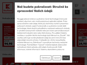 'kaufland.cz' screenshot