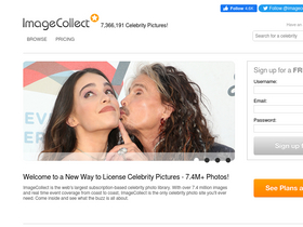 'imagecollect.com' screenshot