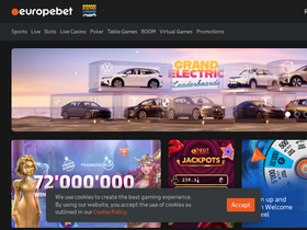 'europebet.com' screenshot
