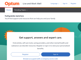 'liveandworkwell.com' screenshot