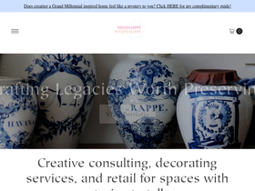 mississippimaximalism.com homepage screenshot