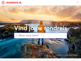 'rondreis.nl' screenshot