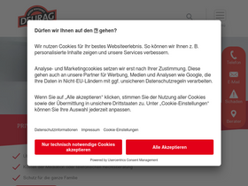 'deurag.de' screenshot