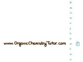 'organicchemistrytutor.com' screenshot