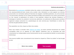 'boursorama.com' screenshot