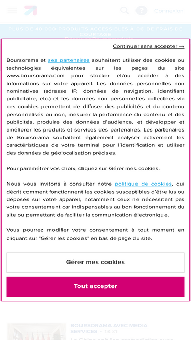 Boursorama Com Traffic Analytics Market Share Similarweb