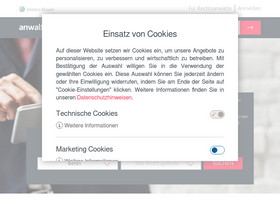 'anwalt24.de' screenshot